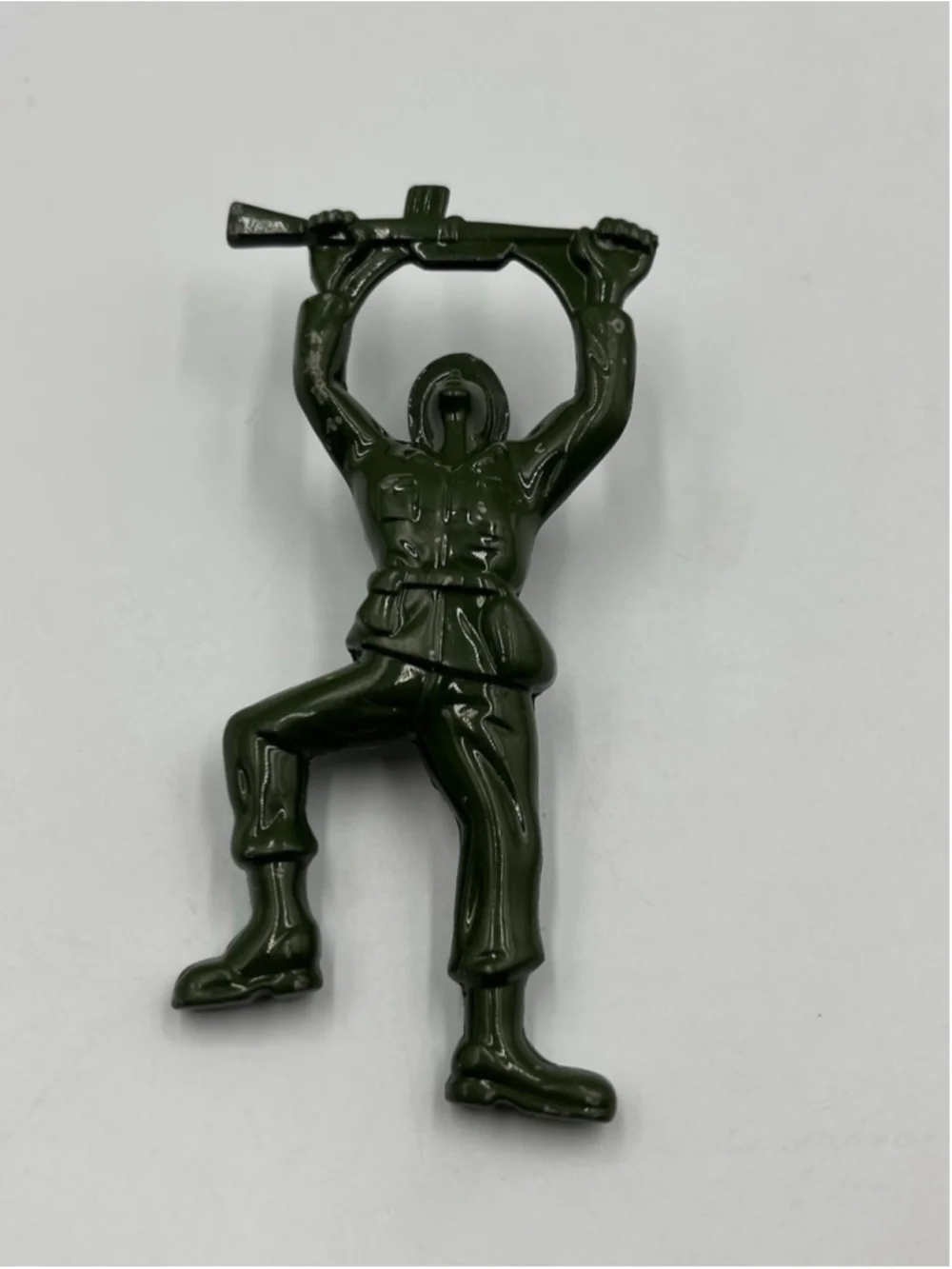 SGT. Pryer Army Man Bottle Opener Die Cast Metal Army Green SEE ALL COLLECTOR